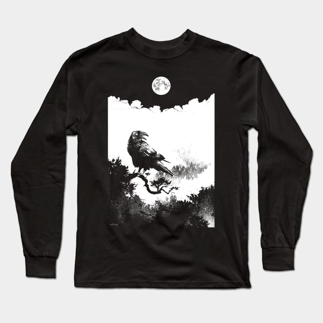 Unswearcrow Long Sleeve T-Shirt by vvilczy